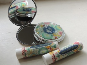 Lyre Compact Mirror and Matching LipBalm